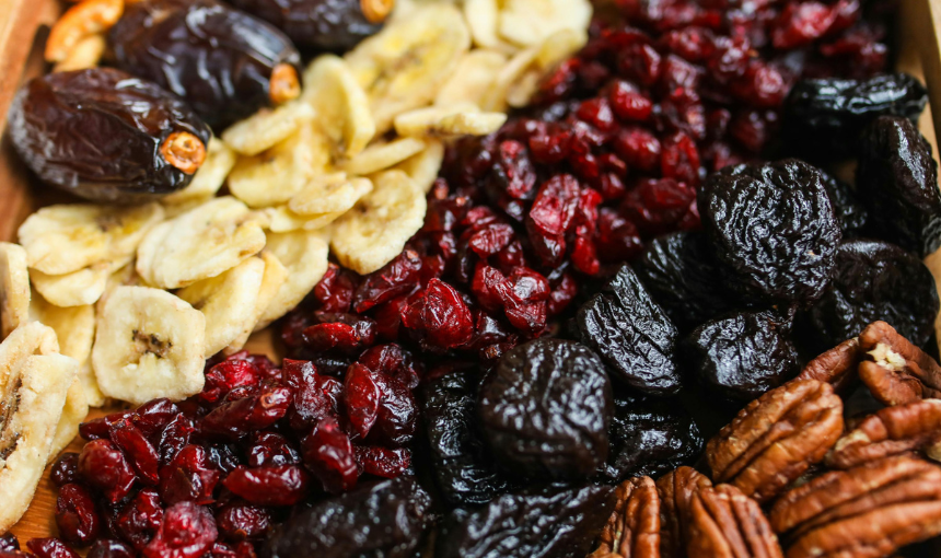  Dried fruits, vegetables and mushrooms are healthy and nutritionally valuable raw materials.